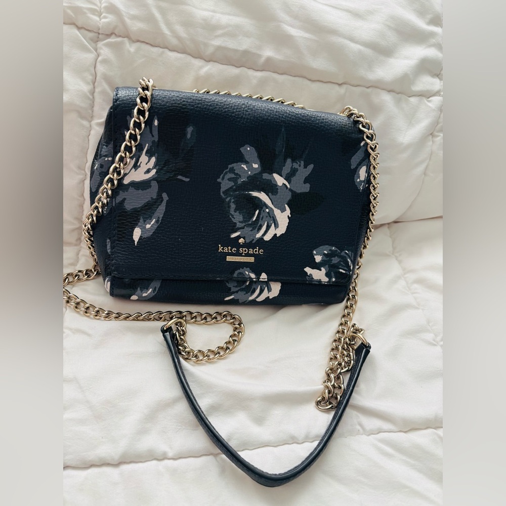 Kate Spade Navy floral crossbody